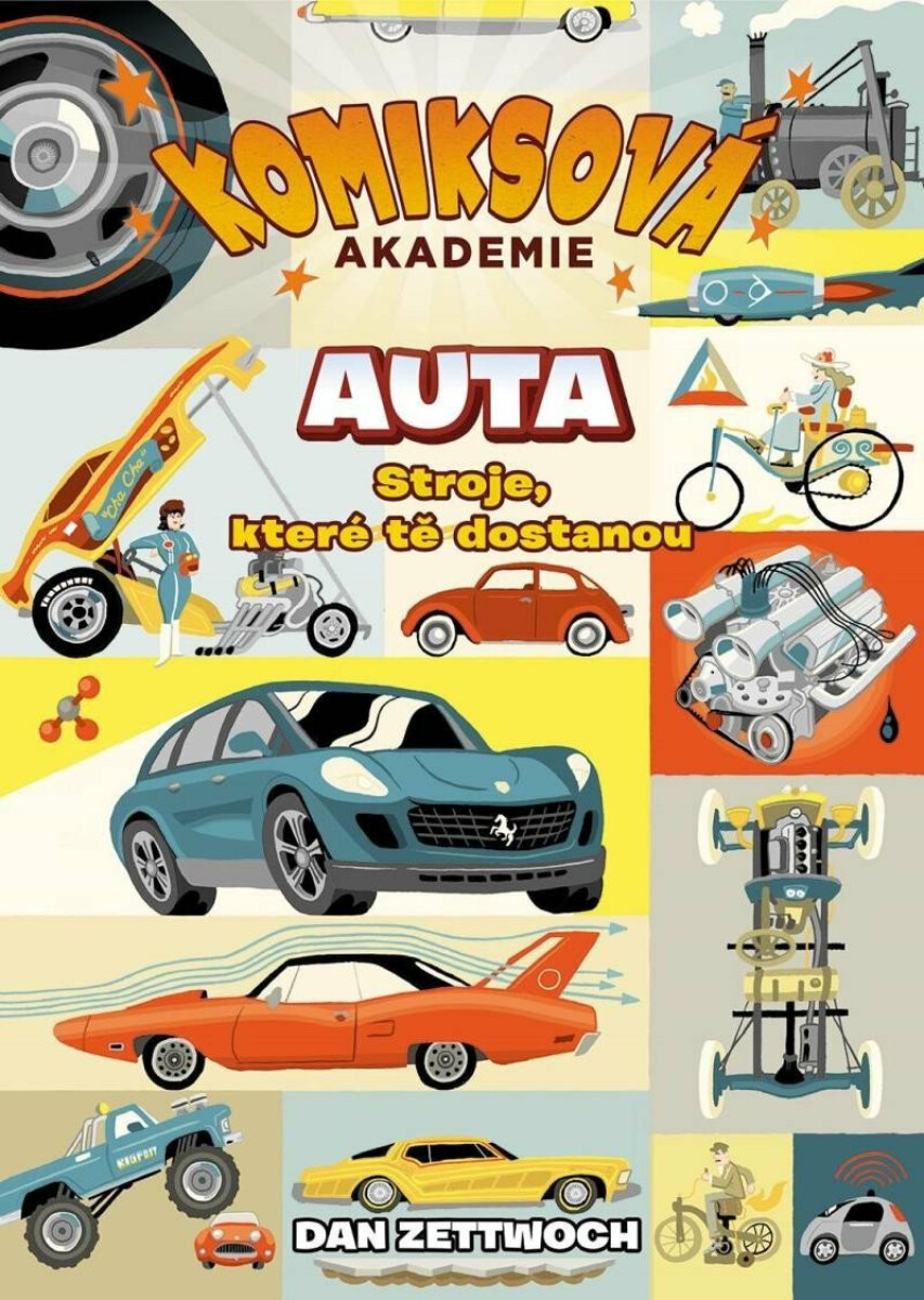 Komiksová akademie: Auta - Dan Zettwoch