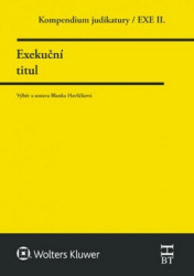 Kompendium judikatury 2 (Exekuční titul)