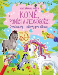 Koně, poníci a jednorožci (Omalovánky