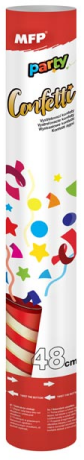 Konfety vystřelovací 48cm papír