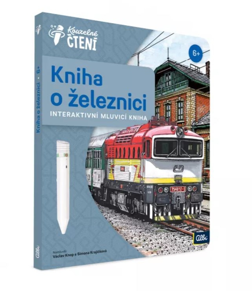 Kouzelné čtení Kniha o železnici