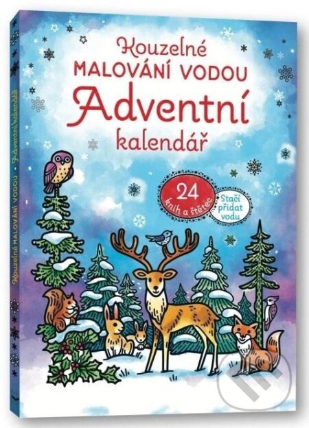 Kouzelné malování vodou: Adventní kalendář