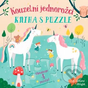 Kouzelní jednorožci - Kniha s puzzle