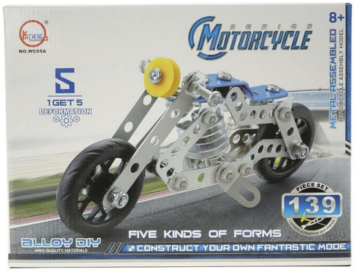 Kovová stavebnice na šroubování