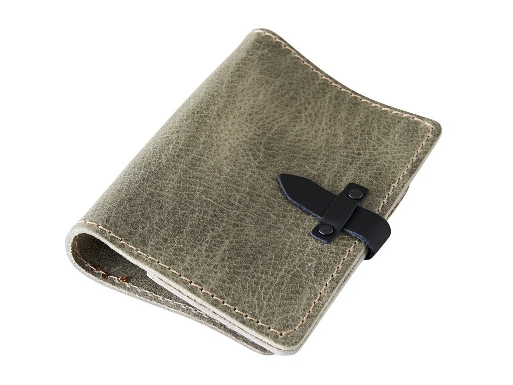 Kožený diář A6 Šedý