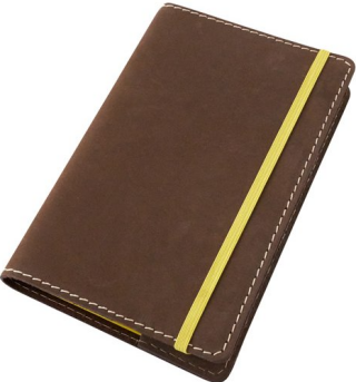 Kožený obal na diář Moleskine M 18 x 12 cm