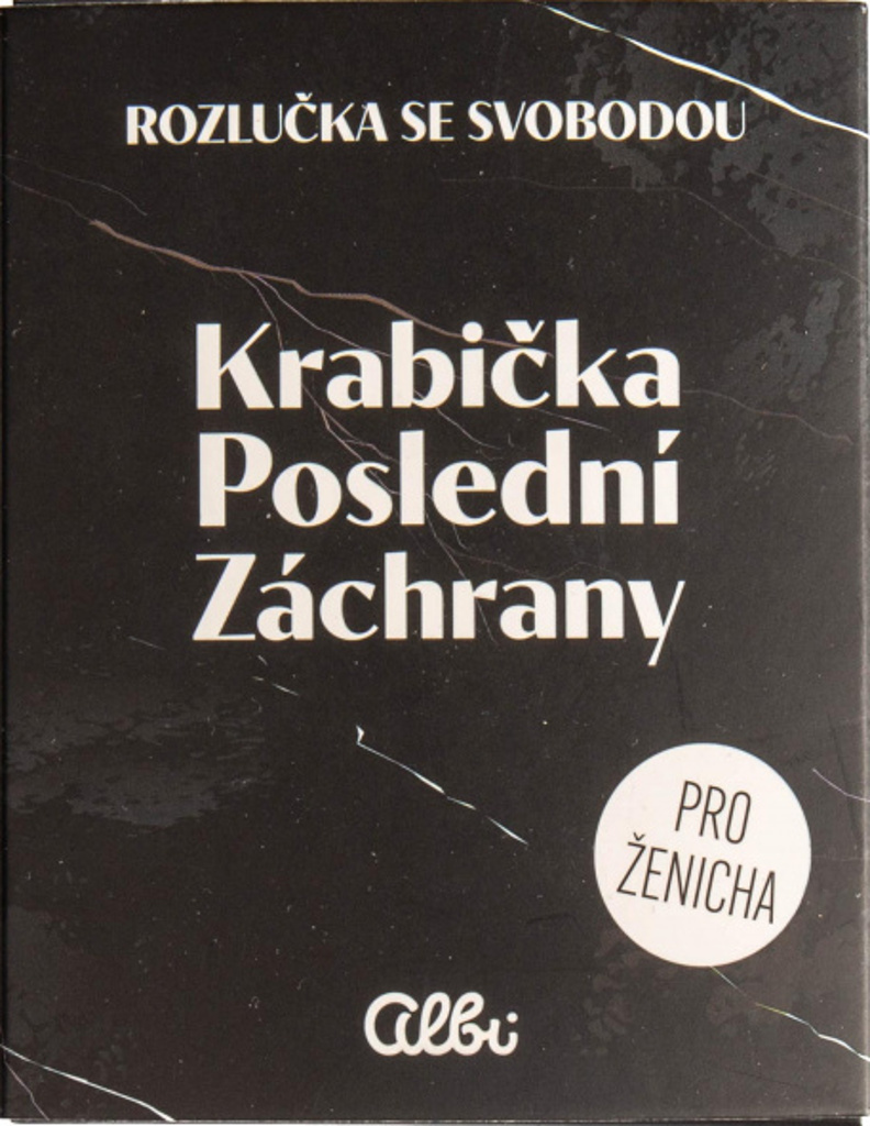 Krabička poslední záchrany Ženich