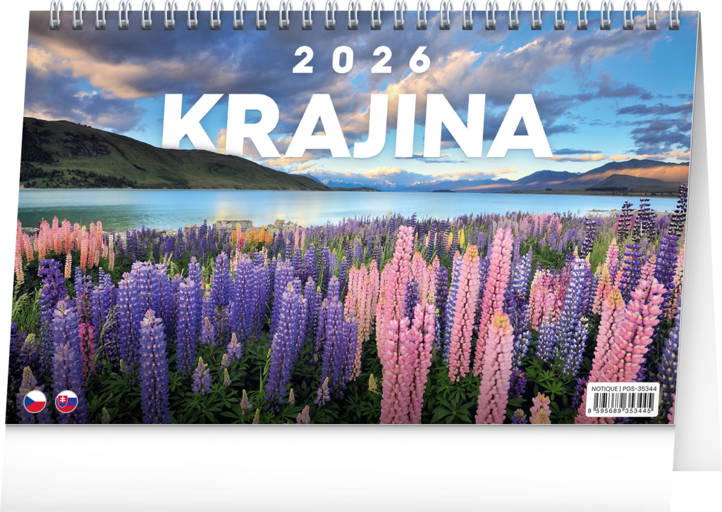 Krajina 2026 - stolní kalendář