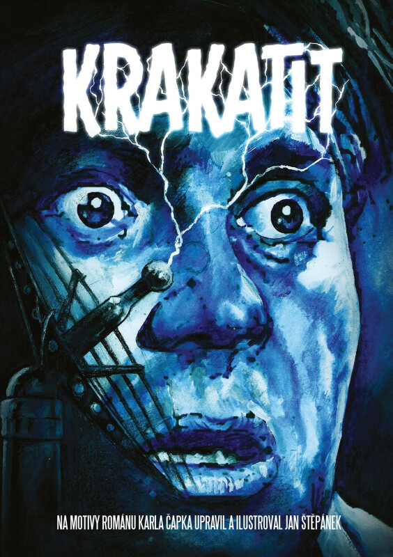 Krakatit (Na motivy románu Karla Čapka upravil a ilustroval Jan Štěpánek) - kniha z kategorie Komiksy