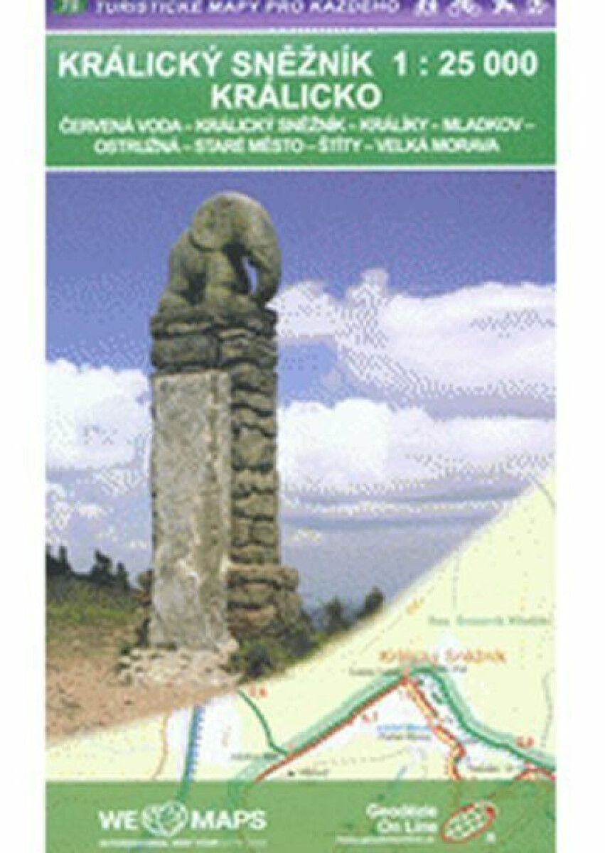 Králický Sněžník 1:25T (75 Turistické mapy pro každého)