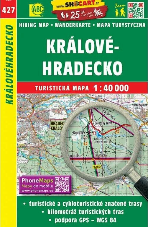 Královéhradecko 1:40.000 (Turisticka mapa)