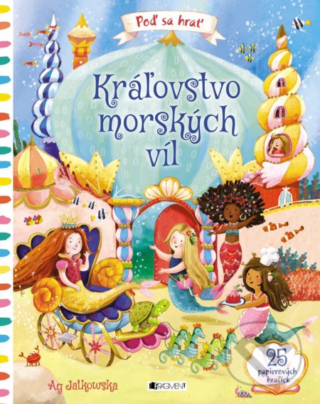 Kráľovstvo morských víl (25 papierových hračiek)