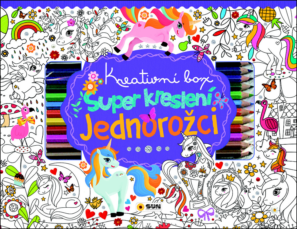 Kreativní box Super kreslení Jednorožci