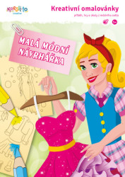 Kreativní omalovánky / Malá modní návrhářka