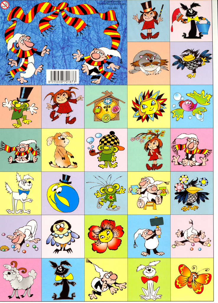 Křemílek a Vochomůrka - pexeso