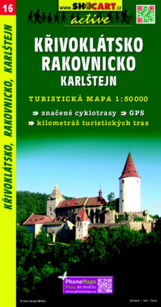 Křivoklátsko, Rakovnicko, Karlštejn 1:50 000