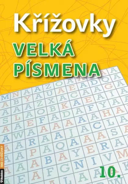 Křížovky velká písmena 10. - kniha z kategorie Křížovky pro dospělé