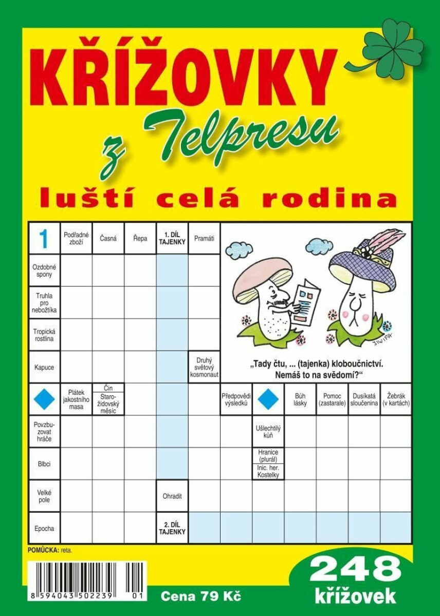 Křížovky z Telpresu luští celá rodina