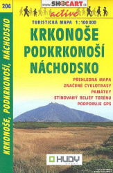 Krkonoše, Podkrkonoší, Náchodsko 1:100 000 - kniha z kategorie Mapy Evropy