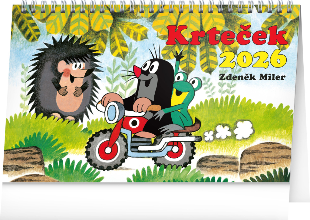 Krteček 2026 - stolní kalendář