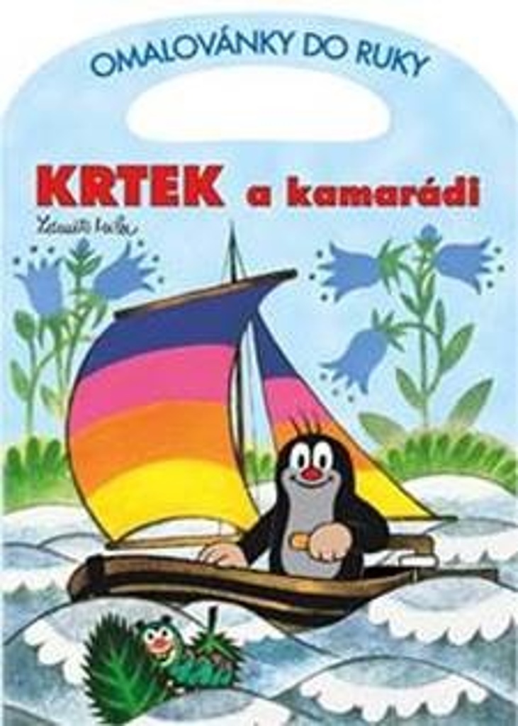 Krtek a kamarádi - omalovánky A4 s výsekem