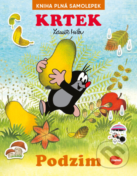 Krtek a podzim - Kniha plná samolepek