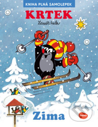 Krtek a zima - Kniha plná samolepek