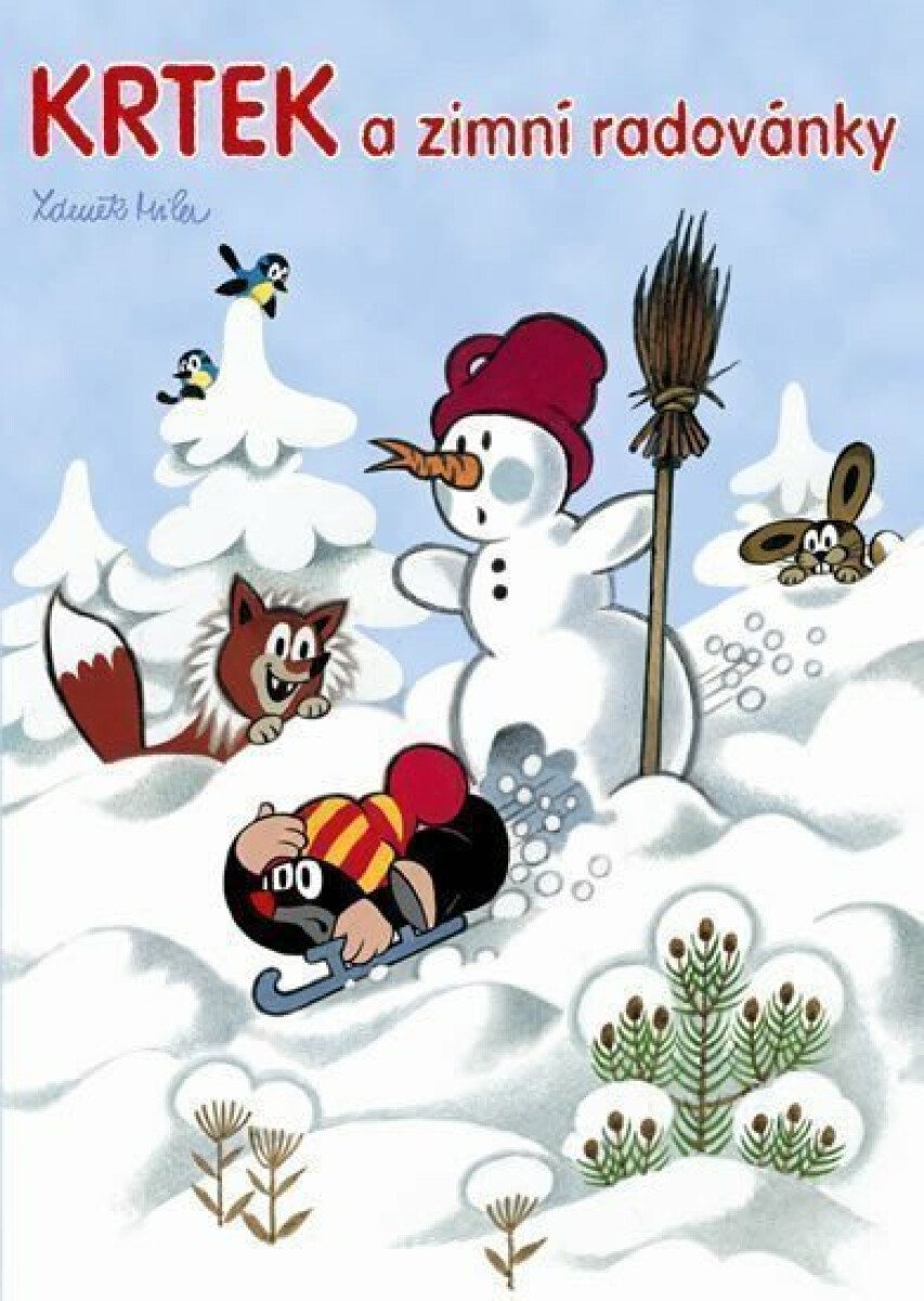 Krtek a zimní radovánky