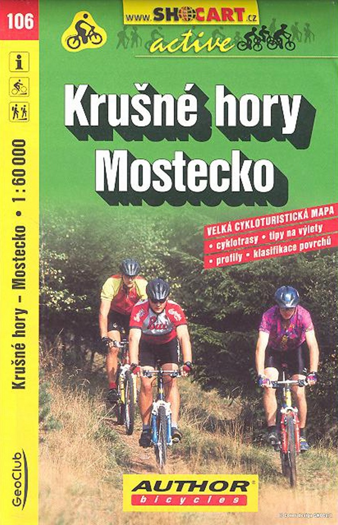 Krušné hory, Mostecko 1:60 000