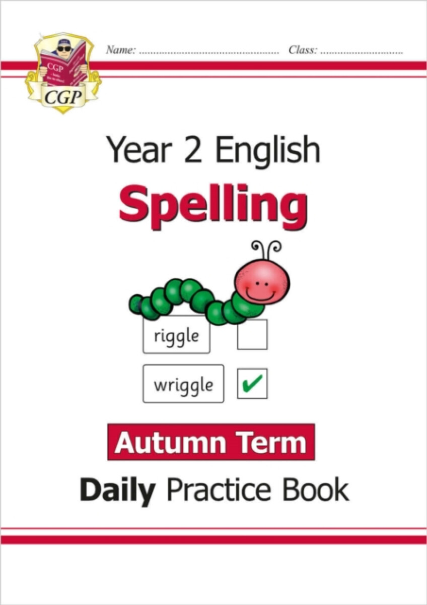 KS1 Spelling Year 2 Daily Practice Book: Autumn Term