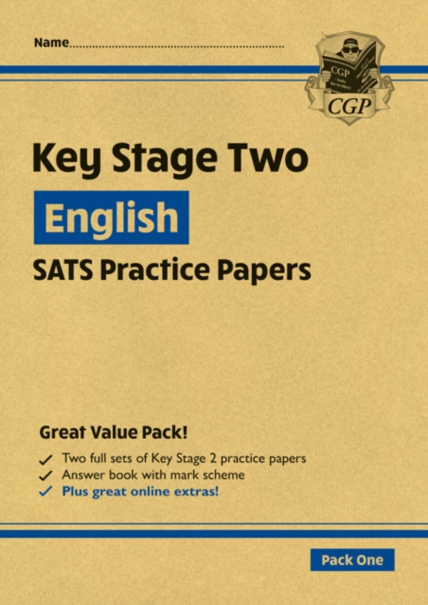 KS2 English Year 6 SATS Practice Papers: Pack 1 - for the 2026 tests (with free Online Extras)