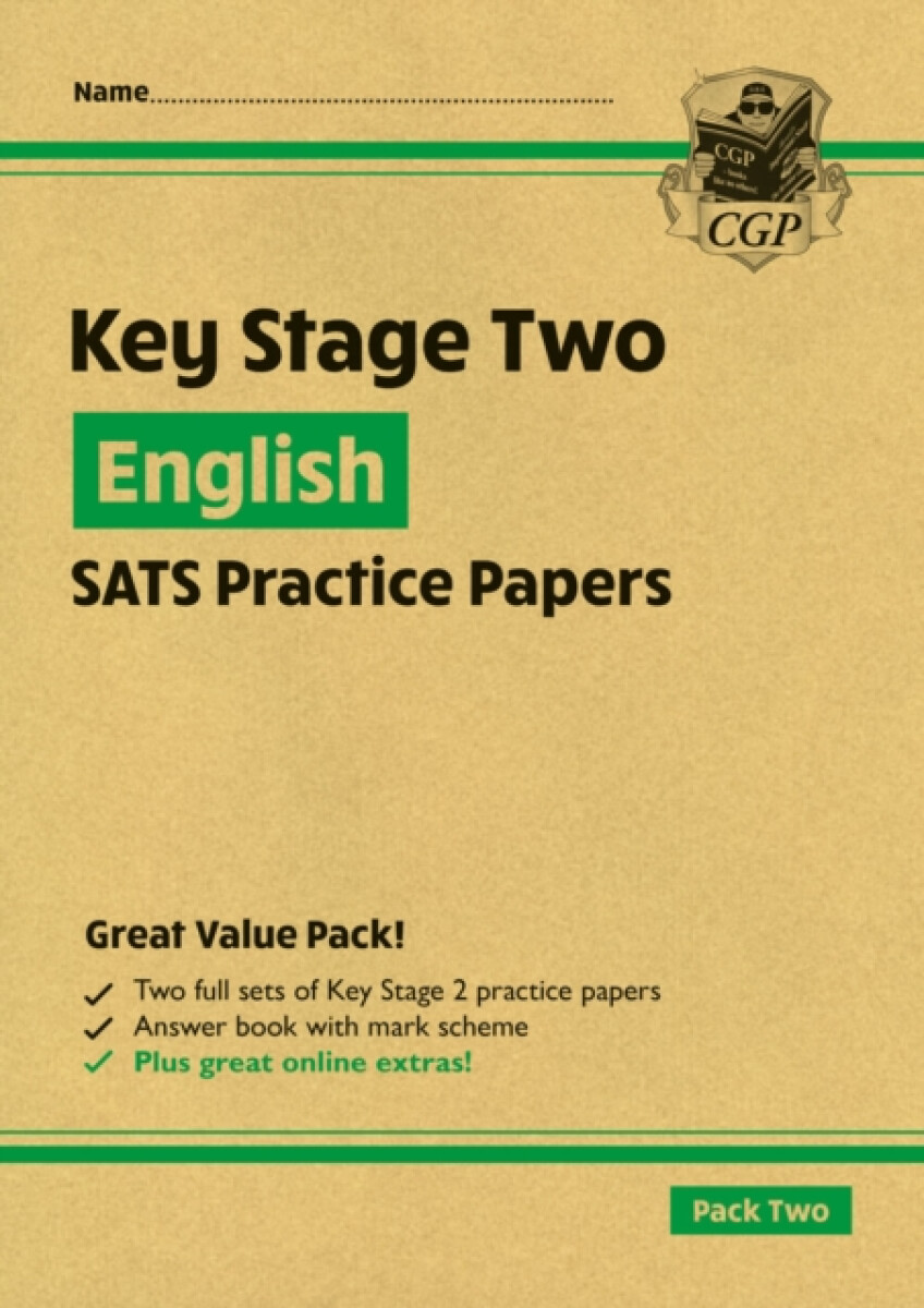 KS2 English Year 6 SATS Practice Papers: Pack 2 - for the 2026 tests (with free Online Extras)