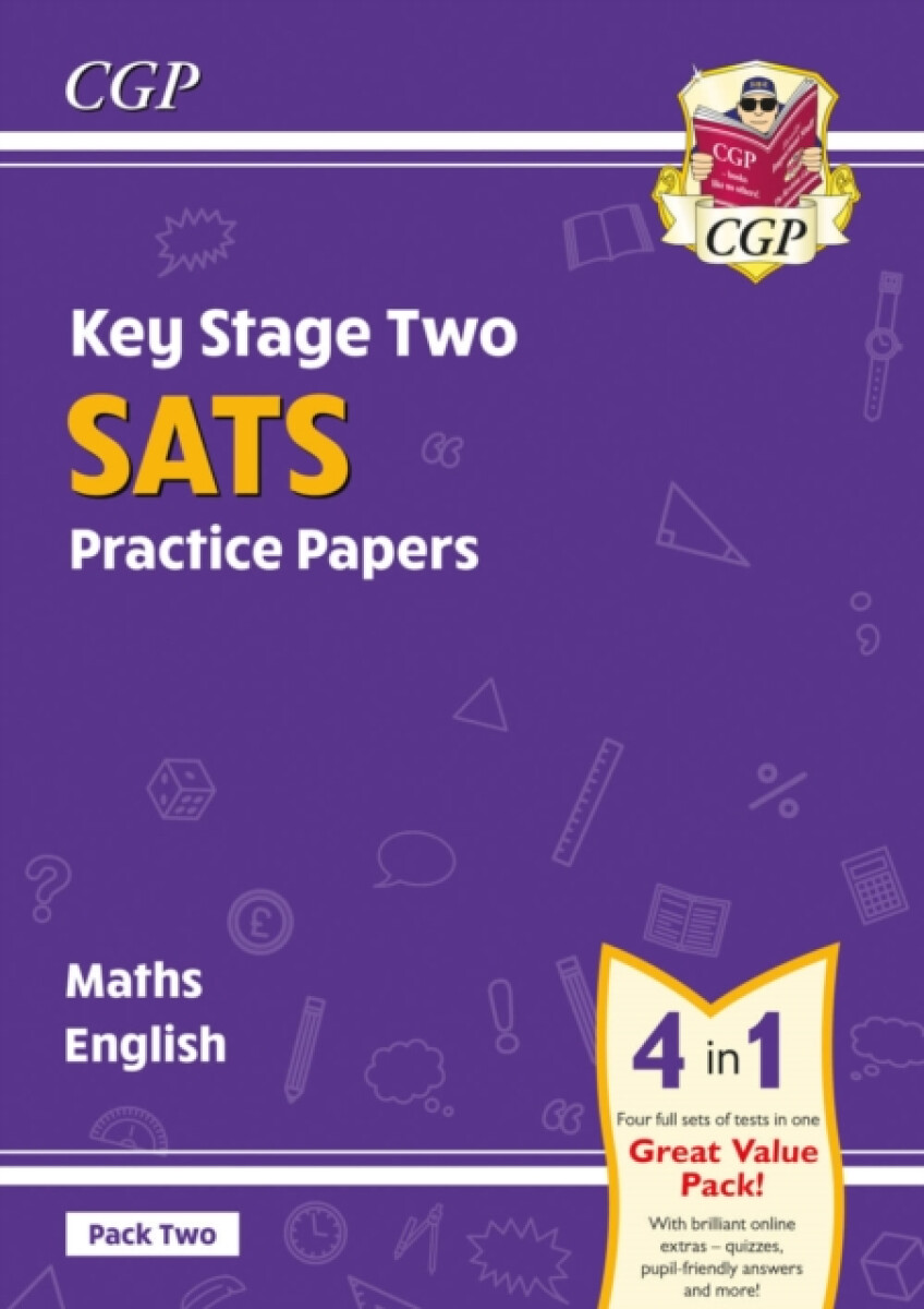 KS2 Maths & English Year 6 SATS Practice Papers: Pack 2 - for 2026 (with free Online Extras)