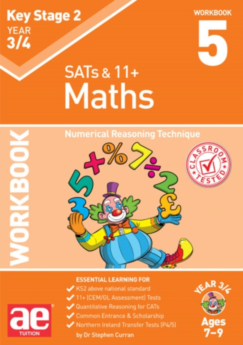KS2 Maths Year 3/4 Workbook 5
