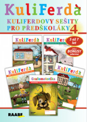 KuliFerda (5–7 let) (SADA 5 pracovných sešitů č.4) - kniha z kategorie Úkoly pro děti