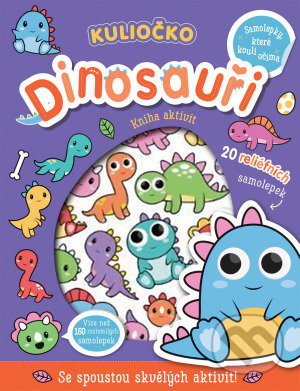 Kuliočko Dinosauři (20 reliéfních samolepek)
