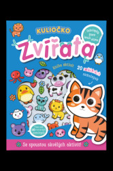 Kuliočko Zvířata (20 reliéfních samolepek se spoustu skvělých aktivít!) - kniha z kategorie Samolepky