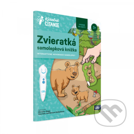 Kúzelné čítanie: Samolepková knížka