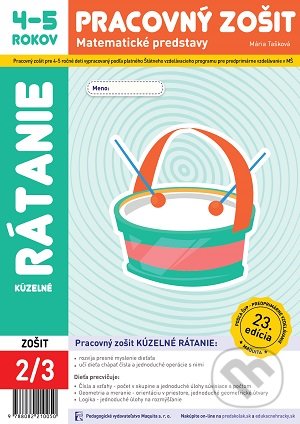 Kúzelné rátanie (Pracovný zošit 2/3 - Matematické predstavy