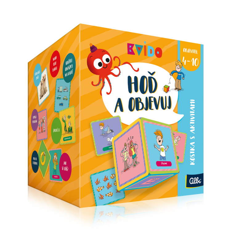 Kvído Hoď a objevuj