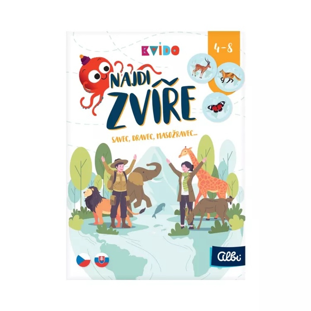 Kvído Najdi zvíře