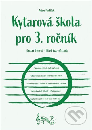 Kytarová škola pro 3. ročník