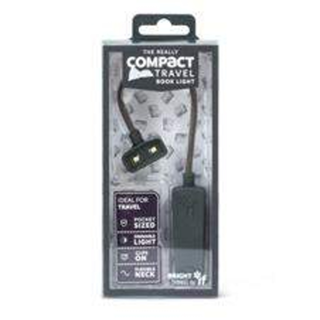 Lampička Compact book light šedá