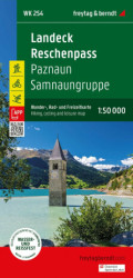 Landeck - Reschenpass 1:50 000 (turistická, cyklistická a rekreační mapa)