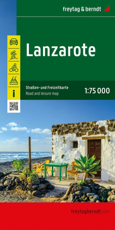 Lanzarote 1:75 000 / automapa + rekreační mapa - kniha z kategorie Mapy Evropy