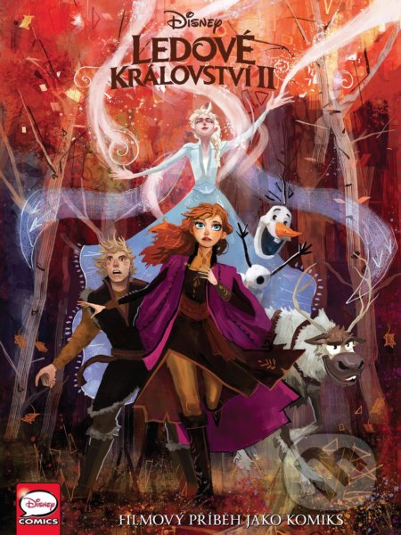 Ledové království 2: filmový příběh jako komiks