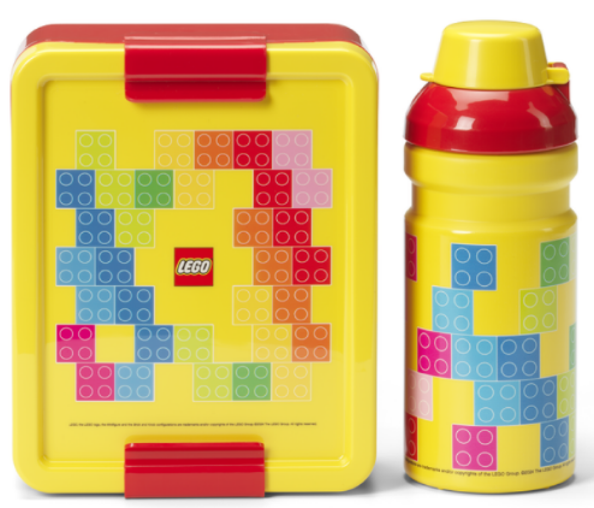 LEGO Brick svačinový set (láhev a box)