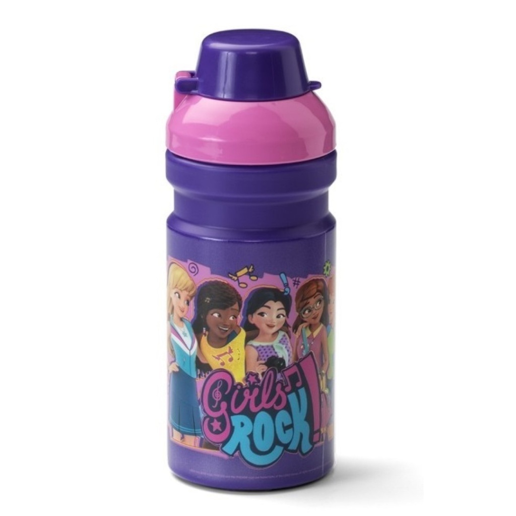 LEGO Friends Girls Rock láhev na pití fialová