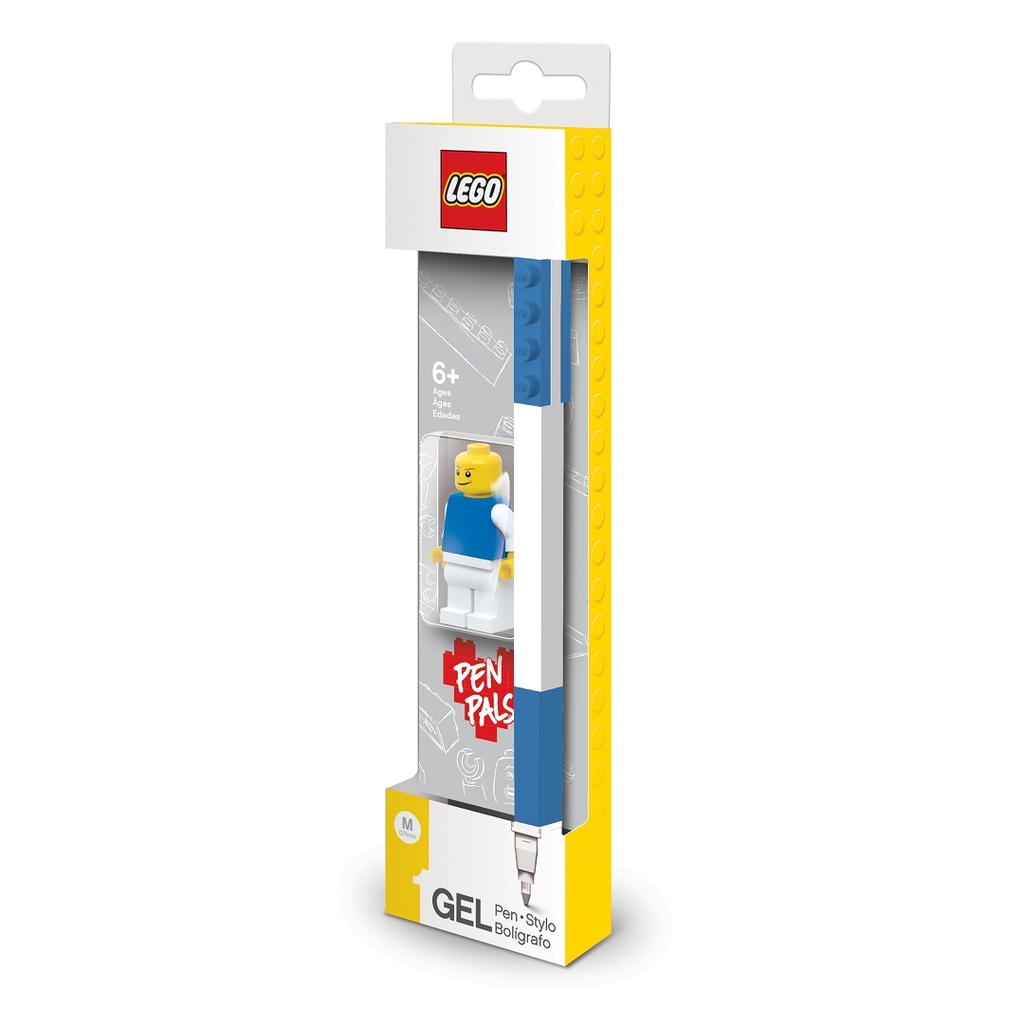 LEGO Gelové pero s minifigurkou modré