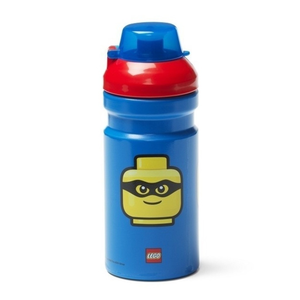 LEGO ICONIC Classic láhev na pití červená/modrá